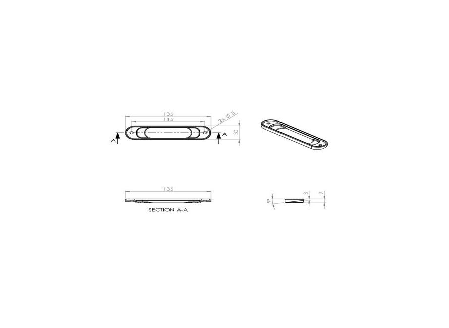 S2 contra sluitkom kraag 9 graden