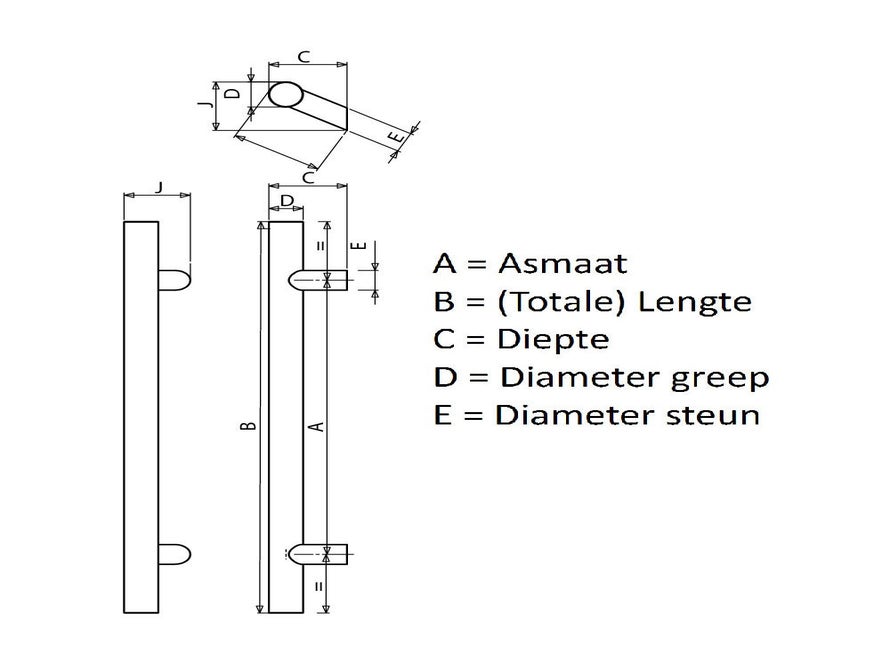 Ansa T-S-GRP D32 A650 L810 21 ST